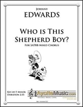 Who is this Shepherd Boy SATB choral sheet music cover